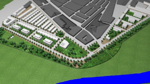 “Barqueta-Duque y Flores” Partial Plan<br/>General view of the proposal