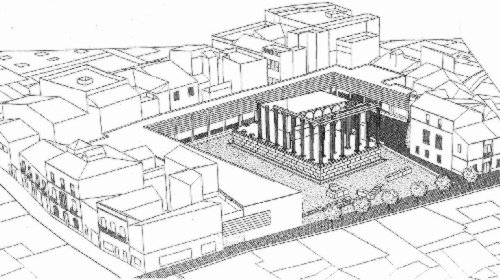 Integration proposal of the Temple of Diana